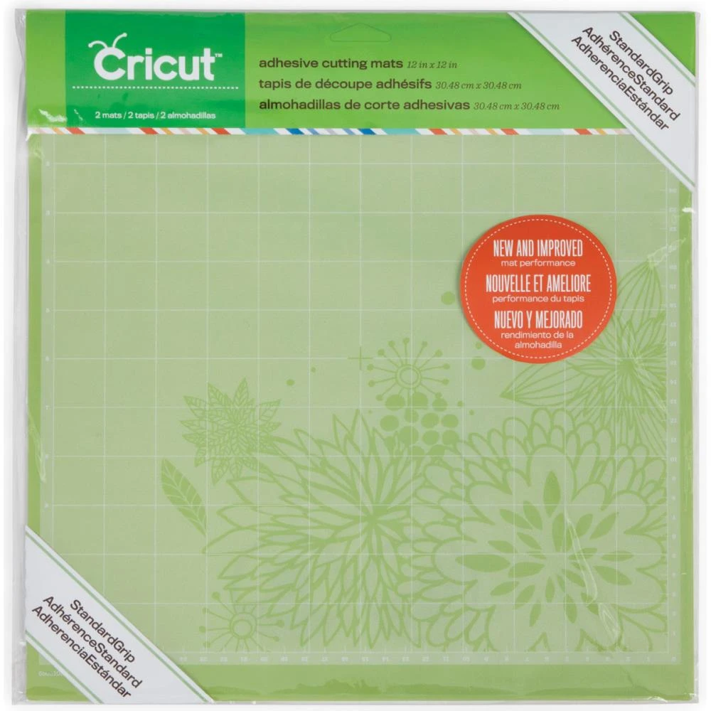 Cricut Cutting Mats 12 X12" Standart - 2 Stück 1 Cricut Cutting Mats 12 X12" Standart - 2 Stück