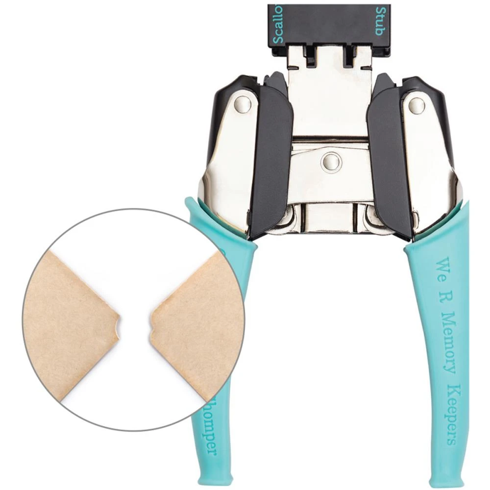 Crop-A-Dile Corner Chomper Tool - Stub & Scallop 1 Crop-A-Dile Corner Chomper Tool - Stub & Scallop