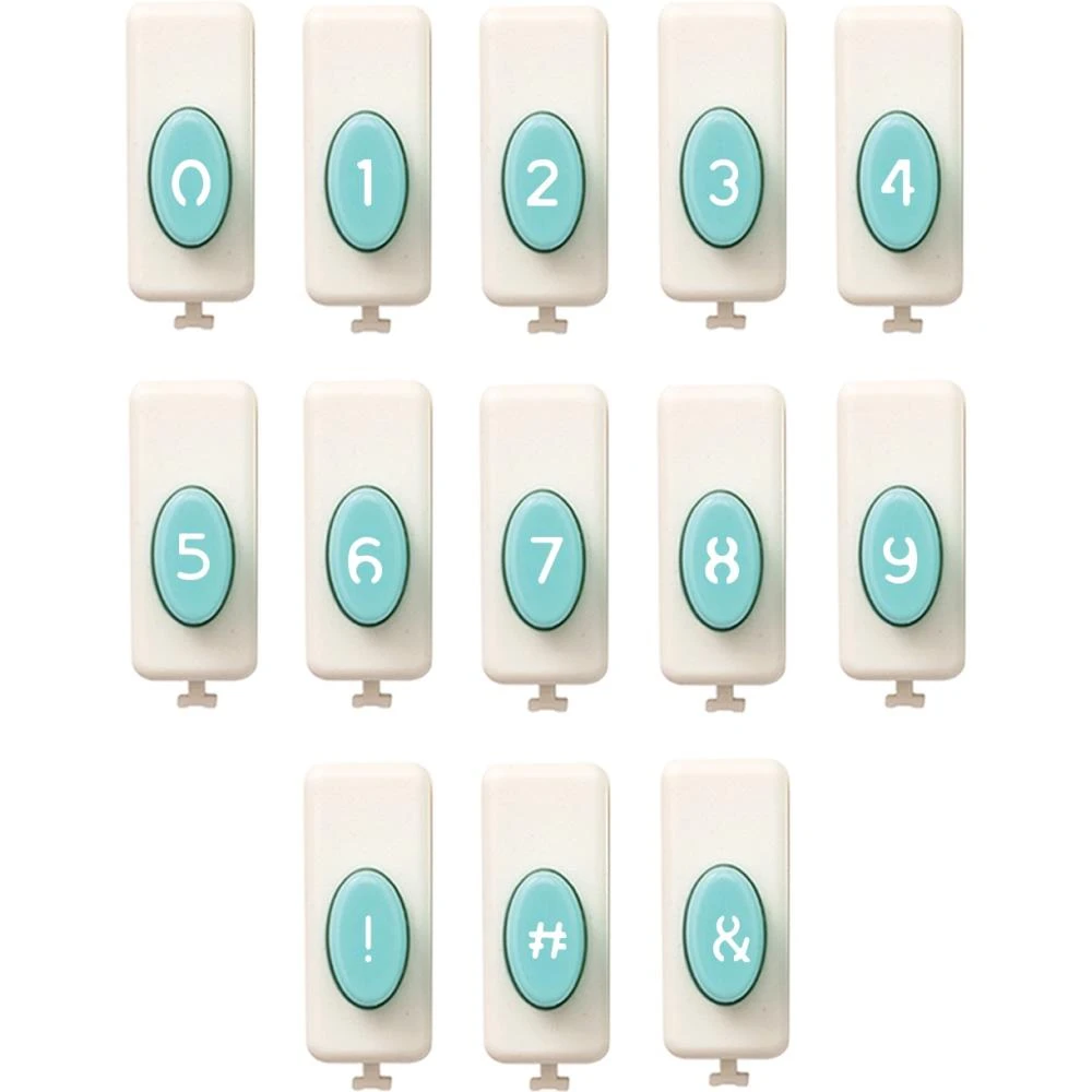 We R Memory Keepers Numbers & Symbols Punch Set 1 We R Memory Keepers Numbers & Symbols Punch Set