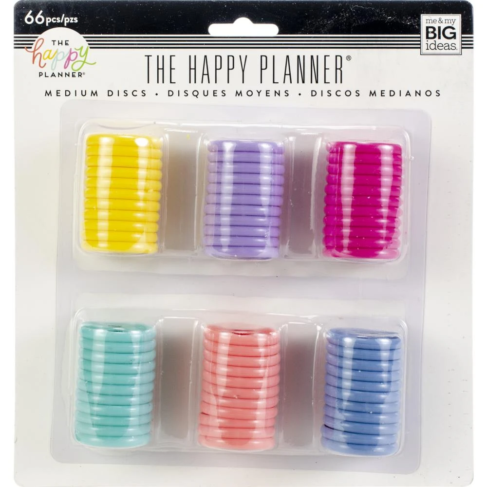 Happy Planner Medium Disc Value Pack 66/Pkg 1 Happy Planner Medium Disc Value Pack 66/Pkg