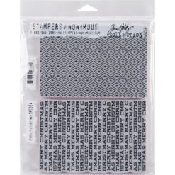 Tim Holtz Cling Stamps - Sparkles & Christmas