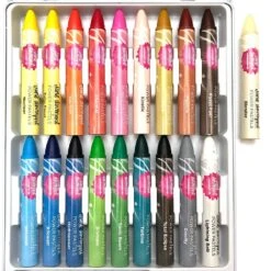 Jane Davenport Oil Pastel Crayons 18/Pkg
