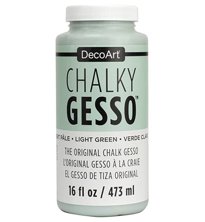 Chalky Gesso - Light Green 1 Chalky Gesso - Light Green