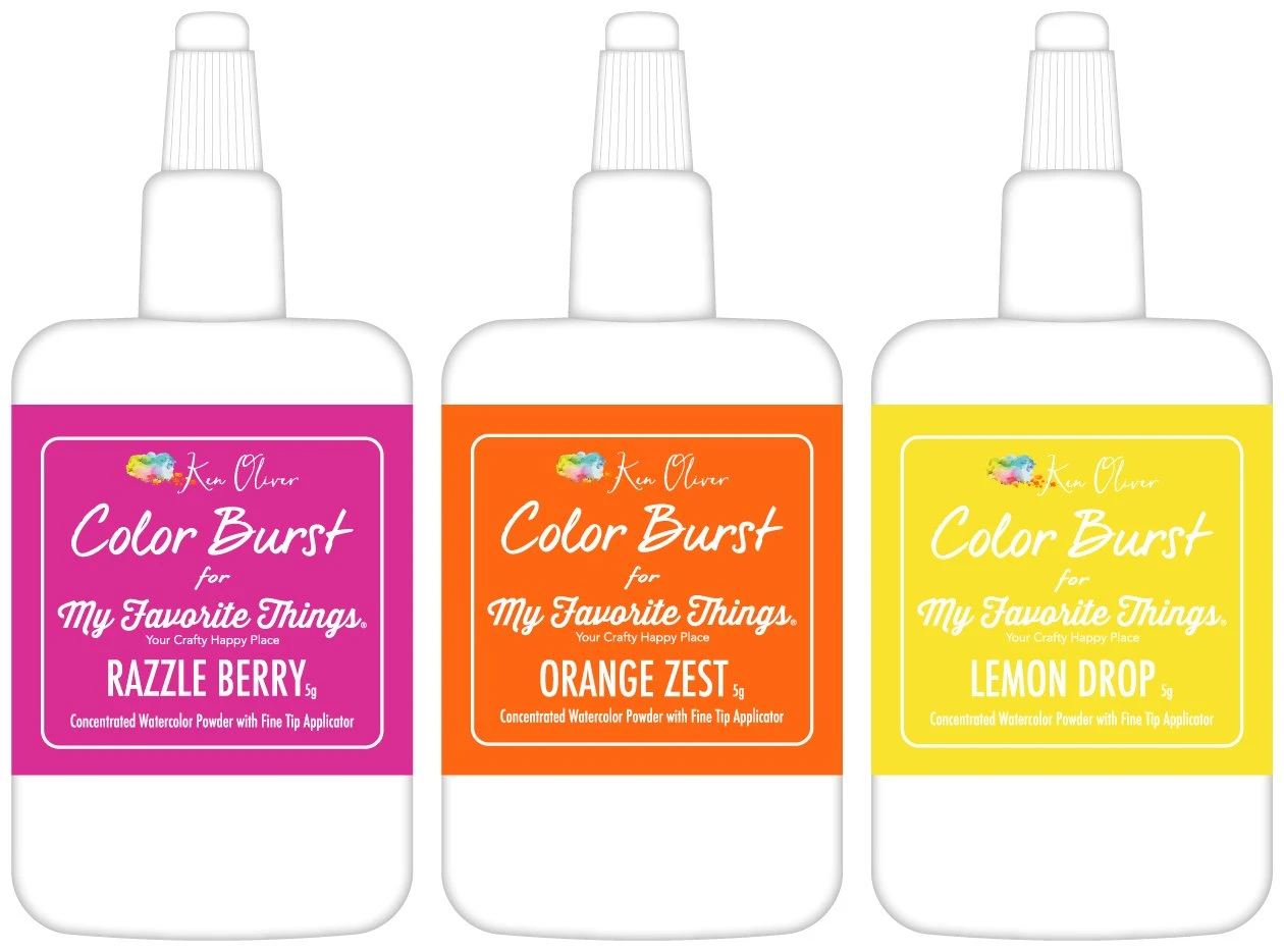 My Favorite Things Aquarell-Pulver / Sunrise Color Burst Trio 1 My Favorite Things Aquarell-Pulver / Sunrise Color Burst Trio