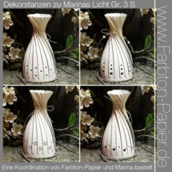 FarbTon - 3S-1 Dekorstanze ‚Marinas Licht‘ Gr. 3 S