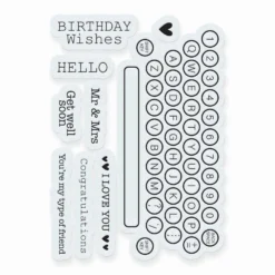 Tonic Studios • Stempel Set Terrific Typewriter