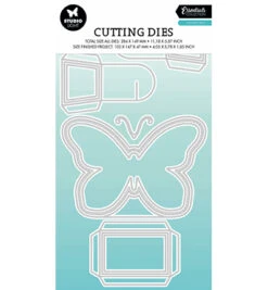 Studio Light Cutting Dies - Butterfly Box Essentials Nr.499