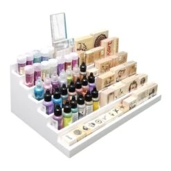 Totally-Tiffany Stamp&Supply Stadium 6 Level, One Size, White -Bürobedarf 6 laags stempel accessoire opbergsysteem5