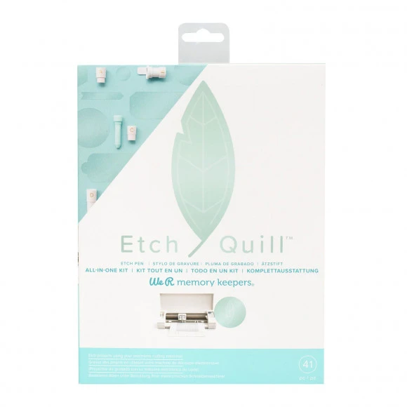 We R Memory Keepers • Quill Etch Quill Starter Kit 41 Pieces 1 We R Memory Keepers • Quill Etch Quill Starter Kit 41 Pieces