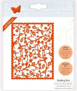 Tonic Studios Stanzschablonen Patterned Panels-Budding Vine
