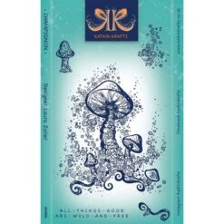 Katkin Krafts Champignon 6 In X 8 In Clear Stamp Set