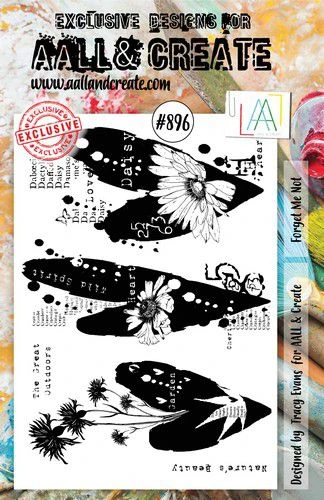 AALL & Create Stamp Forget Me Not 1 AALL & Create Stamp Forget Me Not
