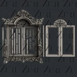 Zuri - Curiosities Cabinet Plus Free Cabinet Doors