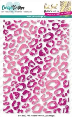 CarlijnDesign - Hot Foil A6 Panter