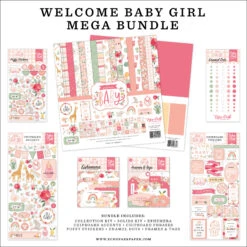 Echo Park Welcome Baby Girl Mega Bundle
