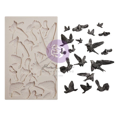 Prima Marketing - Flocking Birds Moulds 1 Prima Marketing - Flocking Birds Moulds