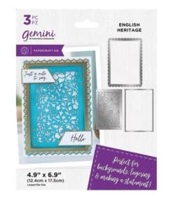 Gemini - Deep Border English Heritage Create-a-Card Dies