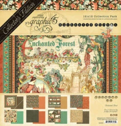 Graphic 45 - Enchanted Forest 12x12 Inch Deluxe Collector's Edition