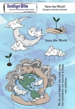 IndigoBlu - Save The World A5 Rubber