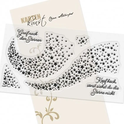 Karten-Kunst Clear Stamps KK-0227 - Sternenschweif 1 Karten-Kunst Clear Stamps KK-0227 - Sternenschweif