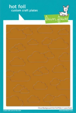 Lawn Fawn - Cloud Background Hot Foil Plates