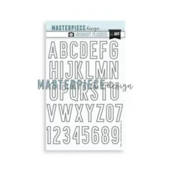 Masterpiece Memory Planner - Die-set - Letter Fun
