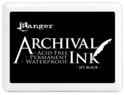 Ranger Archival Jumbo Ink Pad - Jet Black
