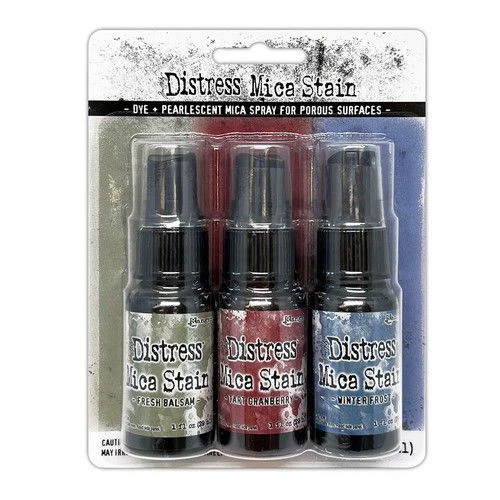 Ranger Distress Holiday Mica Stain Set #3 1 Ranger Distress Holiday Mica Stain Set #3