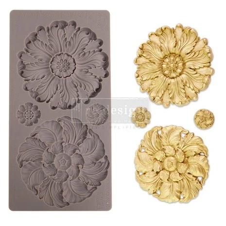 Prima Marketing Re-Kacha Engraved Medallions 8,5x11 Inch Decor Mould 1 Prima Marketing Re-Kacha Engraved Medallions 8,5x11 Inch Decor Mould