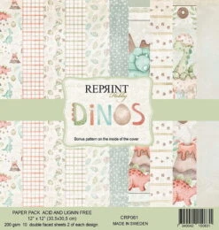 Reprint - Dinos 12x12 Inch Paper Pack