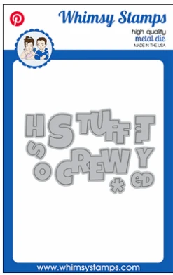 Whimsy Stamps - Stuff Word Die Set