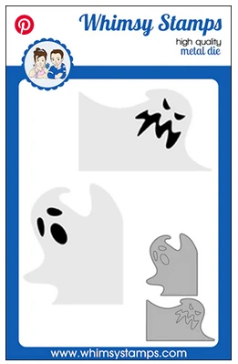 Whimsy Stamps - Peeking Ghosts Die Set 1 Whimsy Stamps - Peeking Ghosts Die Set