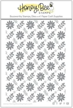 Honey Bee - Daisy Field - 3D Embossing Folder