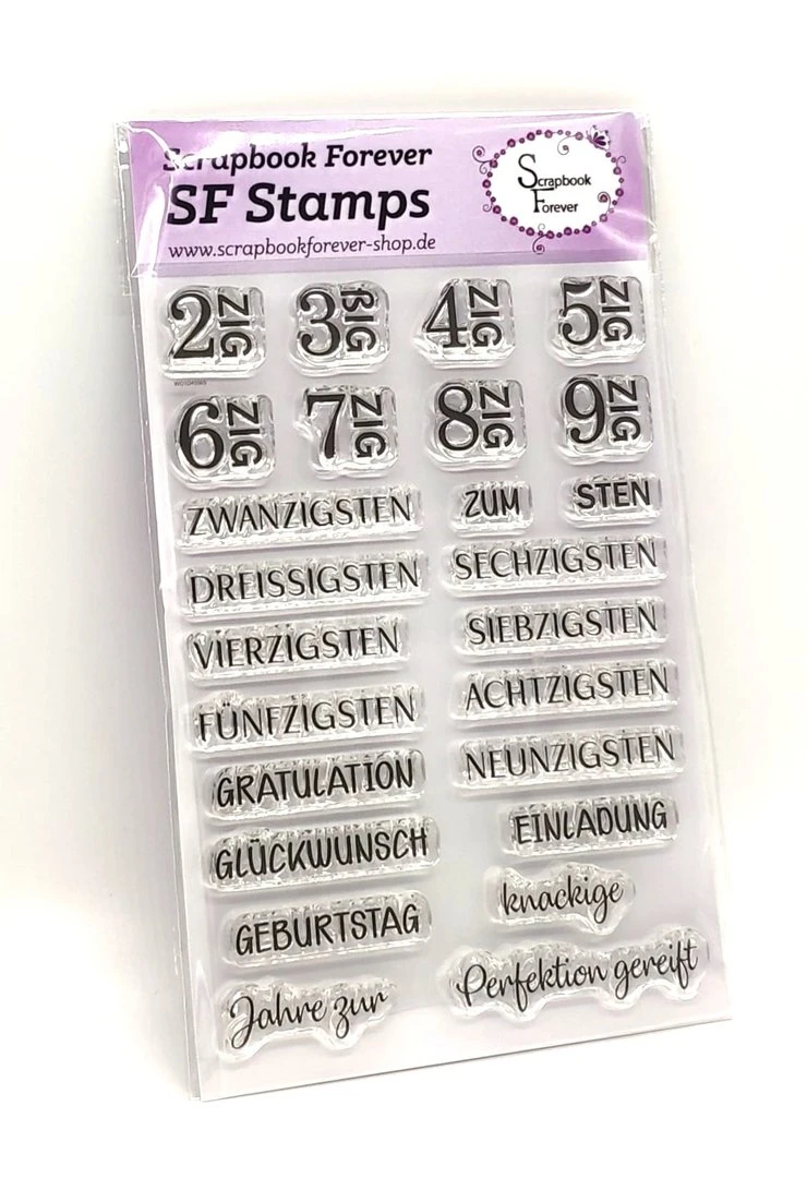 SF Stamps Glückwunschzahlen 1 SF Stamps Glückwunschzahlen