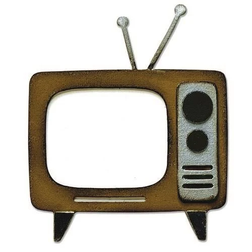 Sizzix Bigz Die - Retro TV Tim Holtz 1 Sizzix Bigz Die - Retro TV Tim Holtz