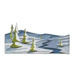 Sizzix Thinlits Die Set - 6PK Snowscape Colorize
