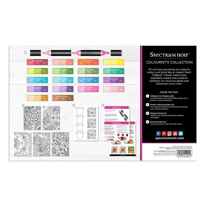 Spectrum Noir Colour Creations Kit - Colourist Collection 2 Spectrum Noir Colour Creations Kit - Colourist Collection – Bild 2