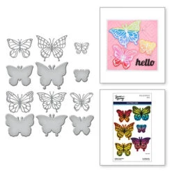 Spellbinders - Brilliant Butterflies Etched Dies