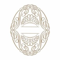 Spellbinders Elegant Elegant Oval Hot Foil Plate
