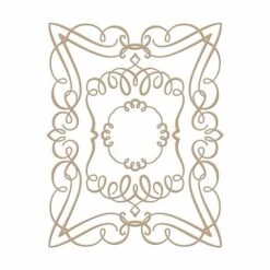 Spellbinders Elegant Rectangle Hot Foil Plate