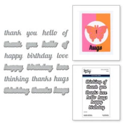 Spellbinders - Everyday Sentiments Etched Dies