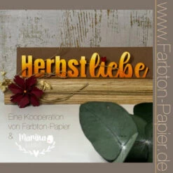 Farb Ton - Stanze "Herbstliebe" (88)