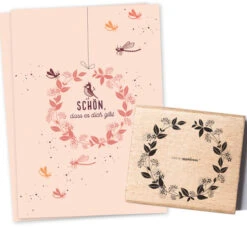 Cats On Appletrees - Stempel Blütenkranz 6