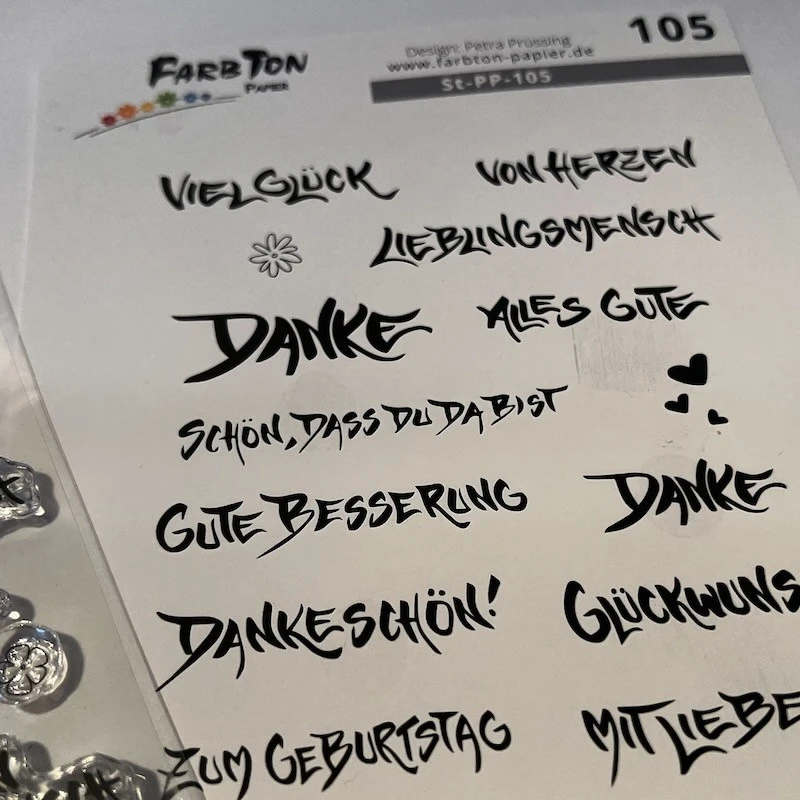 FarbTon - Stempel-Set 105 2 FarbTon - Stempel-Set 105 – Bild 2