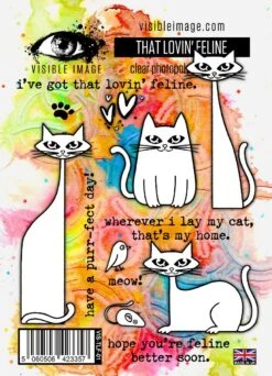 Visible Image - That Lovin’ Feline Stamp Set
