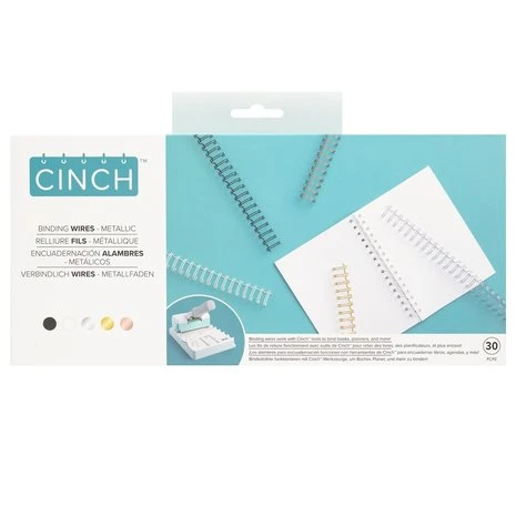 Cinch Binding Wires Metallic (30pcs) 2 Cinch Binding Wires Metallic (30pcs) – Bild 2