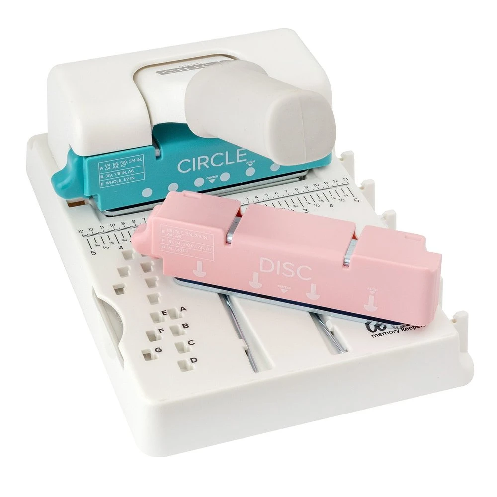 We R Memory Keepers - Multi-Cinch (Inc. Base, Disc & Circle Cartridge) 2 We R Memory Keepers - Multi-Cinch (Inc. Base, Disc & Circle Cartridge) – Bild 2