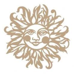 Spellbinders Vine Hot Foil Plate Sun Face